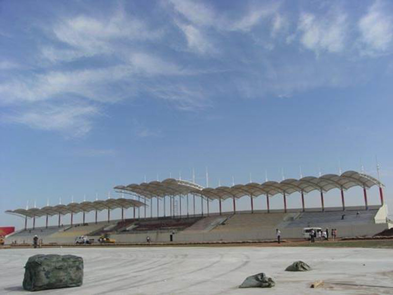 張掖沙漠公園賽車場(chǎng)看臺(tái)