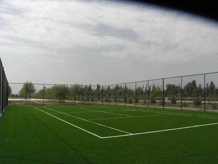 張掖濕地公園網球場